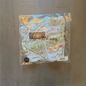 Lev Baby Bamboo 6-9m Christmas Footie